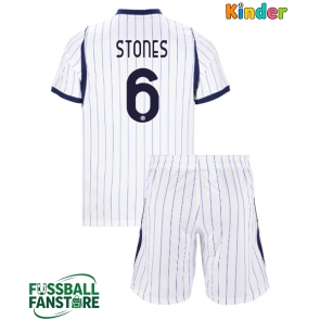 Inter Milan John Stones #6 Replik Auswärtstrikot Kinder 2026-27 Kurzarm (+ Kurze Hosen)